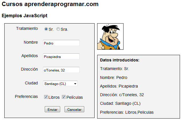 formularios javascript
